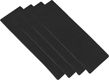 4 x rutschfeste Pads für Möbel, Gummi, rutschfest, Möbelgleiter zum Schutz von Fußböden, Möbeln, Sofa, Stuhl etc.