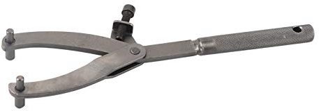 NECALON Einstellbarer Schraubenschlüssel Kupplungsnabe Rotor Kettenräder Halter für Motorrad Reparatur Haltewerkzeug Wandler Lüfter Roller Blockierwerkzeug Polrad
