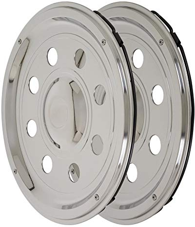 Hansen Styling Parts 2 Stück Universelle Radzierblende 19,5 Zoll - gerade - Hinterachse für LKW