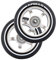 Apollo Stunt Scooter Ersatzräderset Pro Wheels - ABEC9 Kugellager, Roller Rad Ersatz-Räder passend Stunt-Scooter