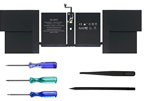 SLODA A2519 Laptop Battery Replacement for MacBook Pro 14 A2442 (Late 2021 Version) EMC 3650 [Li-Polymer 11.46V 6100mAh]