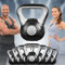 Miweba Sports Kettlebell KB200 | 4.0-12.0 Kg Gewichte - Kugelhantel - Kugelgewicht - Schwunghantel - Kettlebells - Hanteln - Hantel für Indoor & Outdoor - Krafttraining - Bodenschonend (10.0 kg)