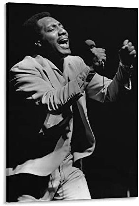 ZHUYING Otis Redding Poster Musik Poster Sänger Poster Retro Nostalgie Poster Leinwand Poster Wandkunst Bild Drucke Hängende Foto Dekor Home Poster Kunstwerke