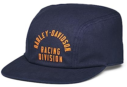 Harley-Davidson Herren Racing Cap, Blau - 97668-22VM, Blau, One Size, blau, One size