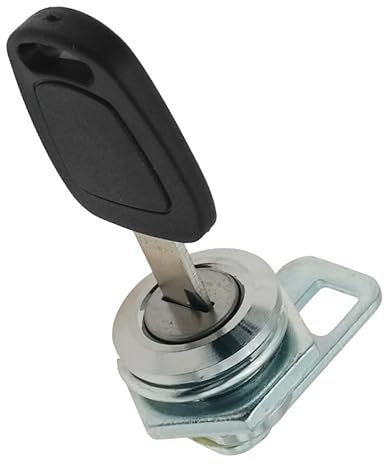 XARONF Accessori for Escavatore for Takeuchi 175/150/160 Gruppo Serratura della Porta della Cabina Maniglia Interna Maniglia Esterna Blocco Serratura a Cilindro Serratura (Color : Lock Cylinder)