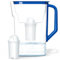 Wessper Water filter Jug 2.7L | Replacement for Aquaphor Standard, Brita Classic, Dafi Classic filter | for refrigerator door with manual filter wear indicator | 1 water filter AQUACLASSIC – Blue