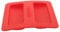MAGICLULU Silicone Bread Maker Cover Red Toaster Upper Lid Toaster Accessory Decorative Cover