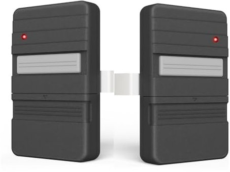 Apaix Garage Door Remote, Genie 9/12 Dip Switch Compatible, GT90-1 Garage Door Opener Remote, 390 MHz Frequency, 148ft Working Range, 2pcs