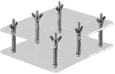 Kartenpresse, Kartenreparatur - Durchsichtiges Acryl-Kartenglättgerät,Tragbares Kartenflachwerkzeug, Kartenbehälter, Spielkartenzubehör für Sammelkarten