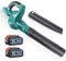 Akku Laubbläser für Makita 18V 1 x 5500mAH Akku,Verlängerungsrohr, 500W Elektro Bläser,180MPH, 3.8m³/min,Zur Beseitigung von Laub im Garten, Staub in der Garage