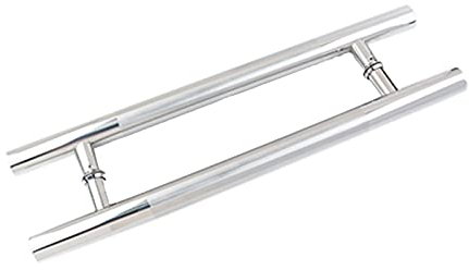Duschtürgriff-Ersatzteile für Glastüren, Badezimmer-Türknöpfe für Innen-/Außen-Druck- und Zugtüren (Größe: 600 mm x 800 mm)
