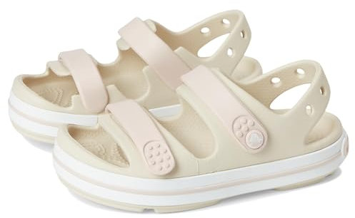 Crocs Unisexe Enfant Crocband Cruiser Sandal T Sandales, Sandstone, 25/26 EU