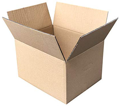 VEPATIM 23 Faltkarton 430x335x270mm 2-wellig Din A3+ mit seitlichen Tragegriffen braun