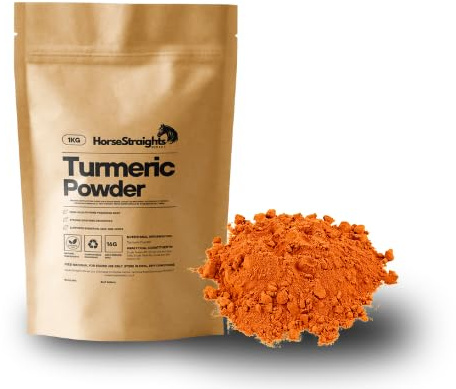 Turmeric Powder for Horses Joint Comfort Digestive Support & Skin Health 1KG HSD Horse Straights Direct