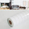 3D Wood Effect Self Adhesive Wallpaper, 40cm x 3m Wooden Slats Wrap Wall Paper Peel and Stick, Waterproof Faux Wood Panel Wall Covering Paper Roll for Living Room, Bedroom, Furniture (White)