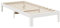vidaXL Familienbett ohne Matratze Weiß 240x200 cm Massivholz Kiefer, Bett, Familien-Bettrahmen, Bettgestell, Familien-Bettgestell, Bettrahmen
