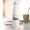 Transparent Gift Botella Personalizada con Texto. Regalos Personalizados. Botellas de Agua Acero Inoxidable. Botella Termo para Café. Regalos Originales para Profesores, Maestras. Detalle Fin de Curso