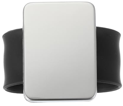 PATIKIL Magnetisches Nadelkissen-Armband Magnetisches Näh-Nadelkissen-Halter-Armband Für Nähen Flechten Steppen Haarspangen Schwarz