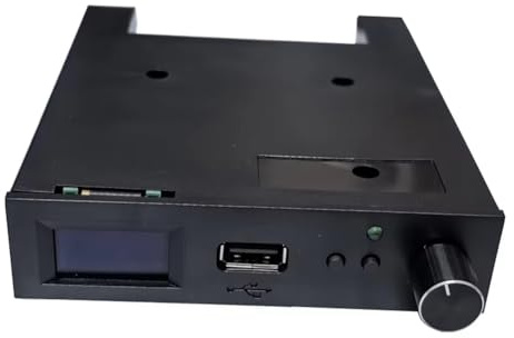Pluuttiem Floppy-Drive-Emulator SFRM44-U100LQD-435, Emuliertes Floppy-Laufwerk mit OLED-Flash-Floppy-Laufwerk