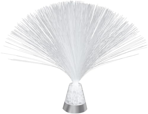 HOMSFOU Battery Powered Fiber Optic Light USB Dual-use Color Changing Lamp for Indoor Party Home Decoration with Dynamic Visual Effects Safe Energy Saving
