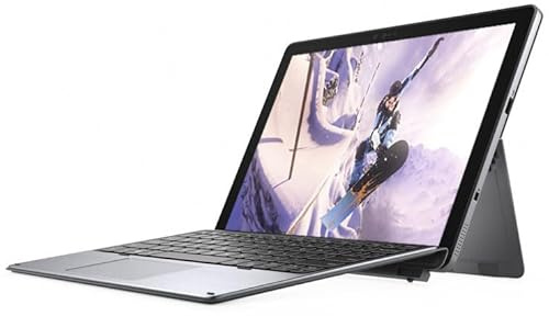 DELL Latitude 7210 Laptop 2 in 1, 12.3 FHD Touch Screen, Intel Core i7-10610U, 16GB RAM, 256GB SSD, US QWERTY Keyboard, Windows 11 Pro (Ricondizionato)