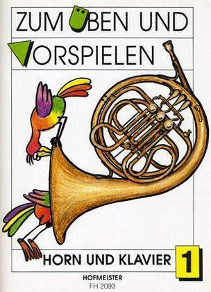 Zum Üben und Vorspielen, Horn + Klavier.H.1: Schwierigkeitsgrad: 2