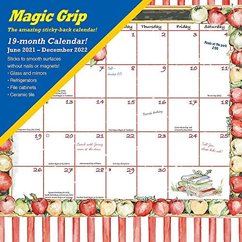 Calendar Ink, Joyful Seasons Magic Grip Wandkalender 2022