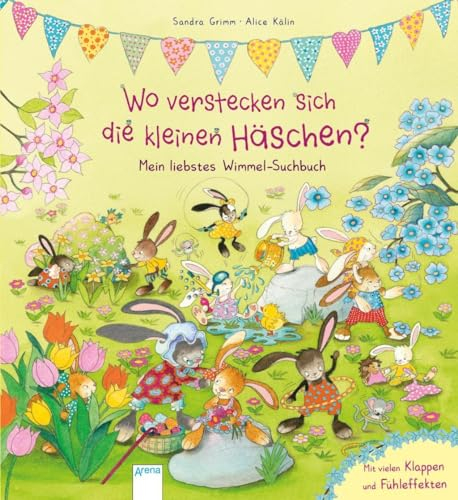 Wo verstecken sich die kleinen Häschen?: Mein liebstes Wimmel-Suchbuch