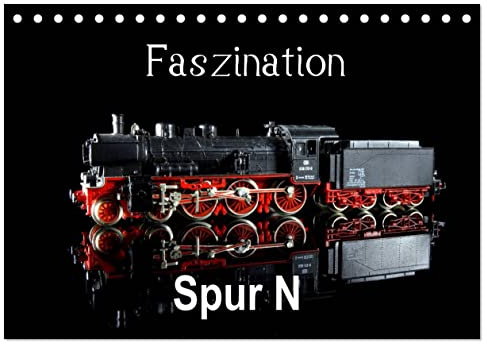 Faszination Spur N (Tischkalender 2026 DIN A5 quer), CALVENDO Monatskalender: Detailreiche Modelle im Bild (CALVENDO Hobbys)