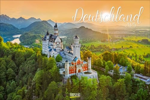 Deutschland 2025: Großer Foto-Wandkalender mit Bildern aus Deutschland. Travel Edition mit Jahres-Wandplaner. PhotoArt Panorama Querformat: 58x39 cm.