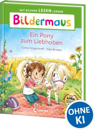 Bildermaus - Ein Pony zum Liebhaben: Mit Bildern lesen lernen - Ideal für die Vorschule und Leseanfänger ab 5 Jahren - Mit Leselernschrift ABeZeh