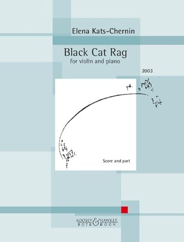 Black Cat Rag: for violin and piano. Violine und Klavier.