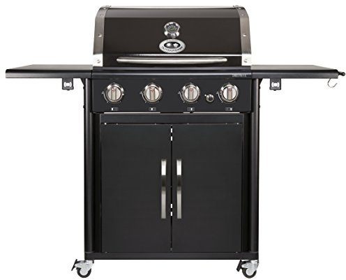 OUTDOORCHEF Canberra 4 G Grill Carrello Gas 12800W Nero
