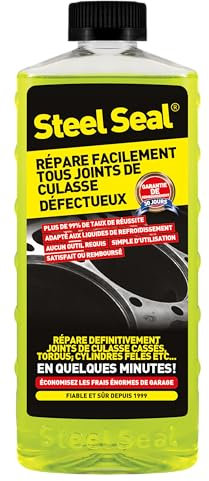 Steel Seal - Produit de réparation du joint de culasse sans démontage, formule améliorée pour joint de culasse défectueux