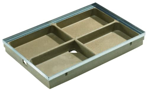 ACO - Auto Vario schuhabstreifersystem Bodenplatte Beton Kunststoff