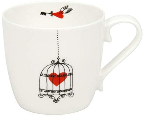 Könitz Hearts Cages Taza, Ceramic