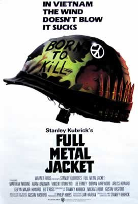 Full Metal Jacket – Kubrick – 68 x 98 cm zeigt/Poster