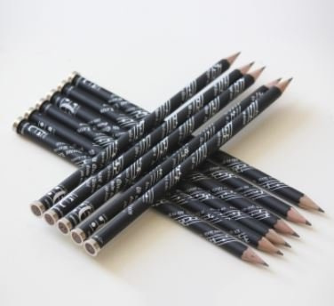 Magnet Pen Magnetischer Bleistift schwarz mit Noten (einzeln)