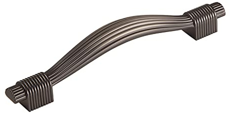 SOTECH Möbelgriff CLIFF BA 128 mm Altsilberoptik | Bogengriff Landhausgriff Stilgriff