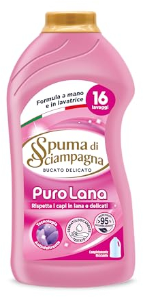Spuma Di Scampagne Detersivo Bucato Liquid Pura Lana 1000 ml