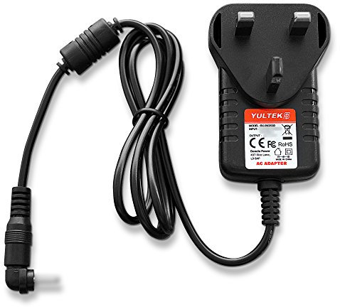 Yultek Reebok ZR8 Exercise Bike Adapter, 9V DC, UK Plug, 1.11-1.67A, 1 Count, Wall Mount, S06