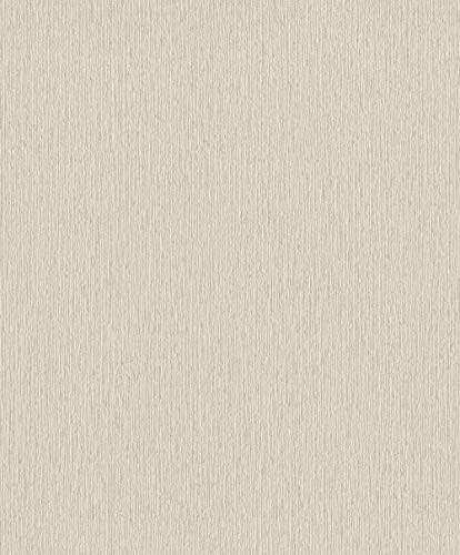 Rasch Tapeten Vliestapete (universell) Beige 10,05 m x 0,53 m #ROCKNROLLE 541441