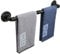 NearMoon Industrial Pipe Towel Bar, Heavy Duty Bathroom Hardware Towel Holder Accessory, Wall Mounted DIY Rustic Iron Bathroom Towel Rack Holder (18 Inch, Black)
