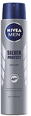NIVEA Antiperspirant Silver Protect spray, 250 ml
