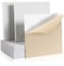 Rdutuok 12 Pièces Auto-Adhésif Mousses Acoustiques, 30 x 30 x 1 cm, Absorbeurs Acoustiques, Panneaux Acoustiques, Pour Studio d'enregistrement, Bureau, Studio,Décoration Murale (Blanc)