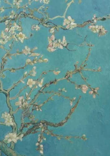 DMP | Notizbuch DIN A4 kariert - Mandelblüten [Almond Blossoms - Vincent van Gogh]