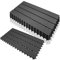 Joparri WPC Terrassenfliesen 30x60x2 cm 6er Set Holzfliesen Balkon Bodenbelag 1m² Anti-Rutsch Gartenplatten, für Garten Balkon, Grau