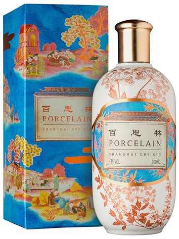 Gin Porcelain Shanghai Dry 43° 70cl avec etui