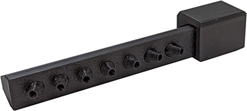 Aquameta Aquarium Sprühstange - Verbesserte Wasserzirkulation - 7 Ausgänge Kompatibel mit Fluval Spec 3/5 - Sprühstange mit verstellbaren Düsen