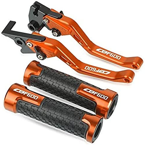 DSMBKS Motorrad Aluminium Kupplung Bremshebel Verstellbarer Griff Kupplungshebel Für H-onda Für Cbf600 Für CBF 600 2006/2007/2008/2009-2013,3